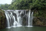 Great waterfall in Shifen, Taiwan　台湾のナイアガラ「十分瀑布」