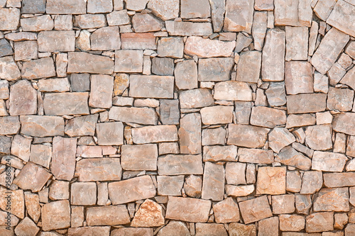 wall of rectangular freestones surface texture