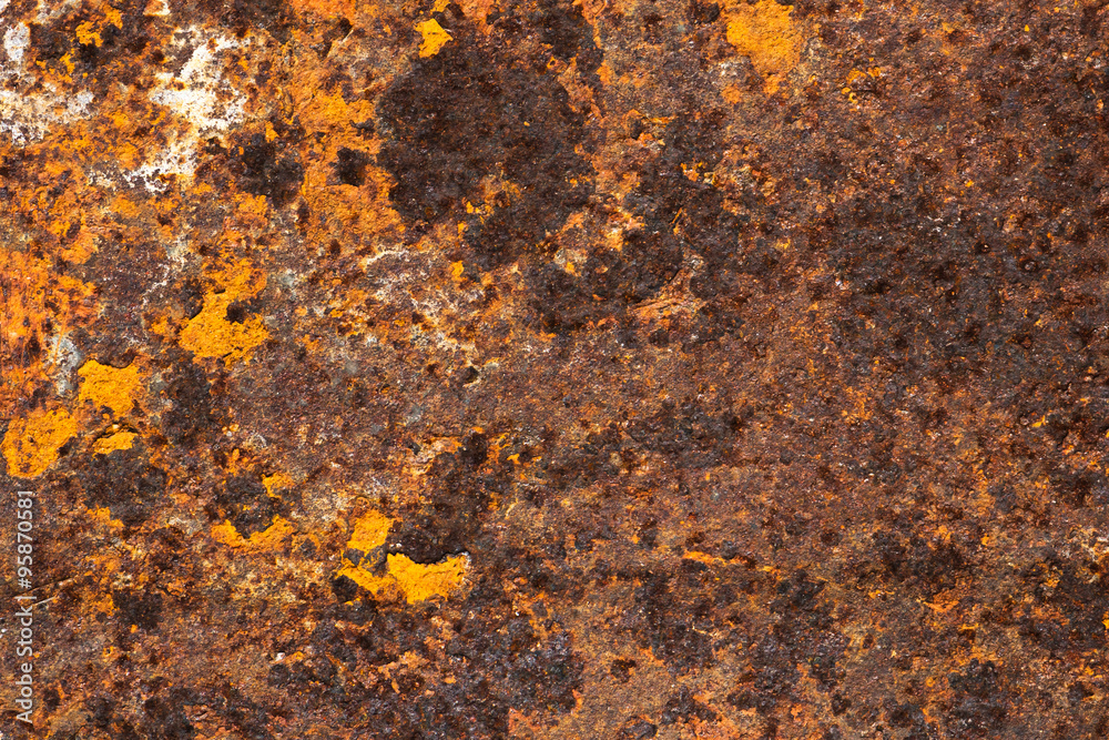 Detail of old rust textured and background Detail of old rust textured and background