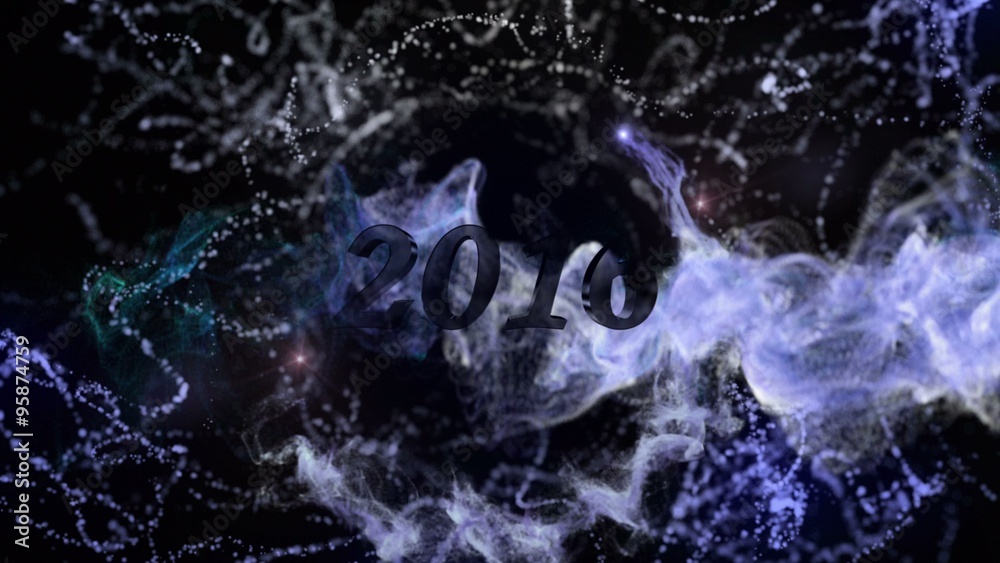 2016 Gold Year in Particles, 4k
2016 Gold Year in Particles, 4k