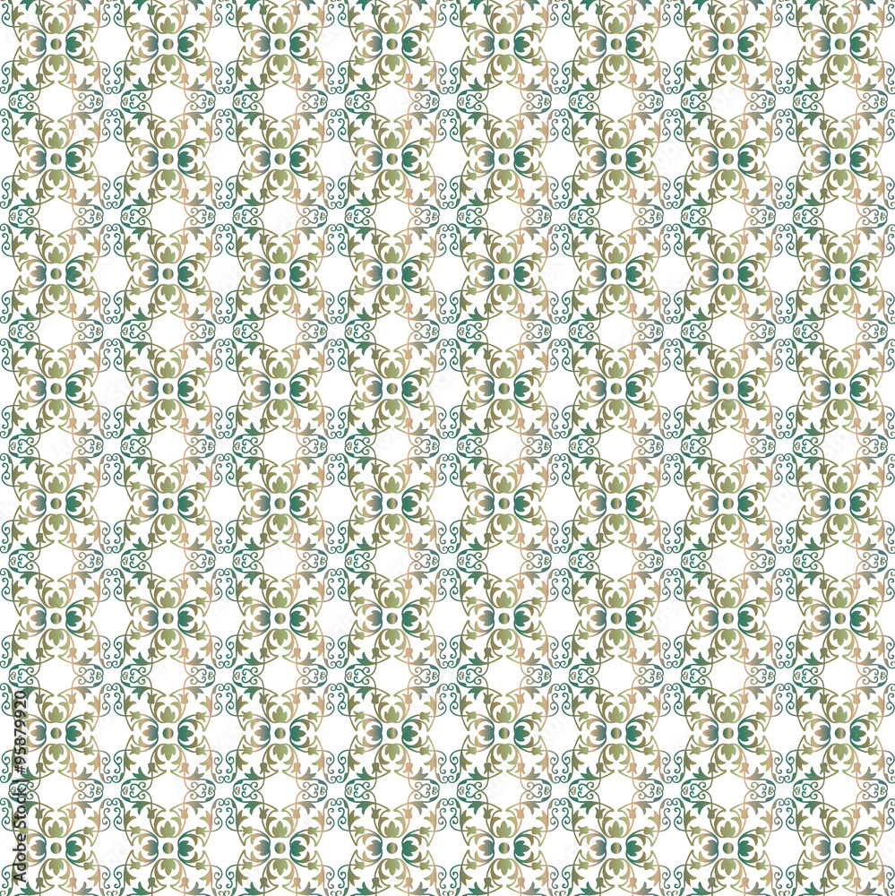 ornate abstract ombre pattern