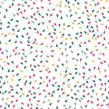 doodle seamless pattern of drops