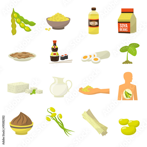 Soy Food Icons