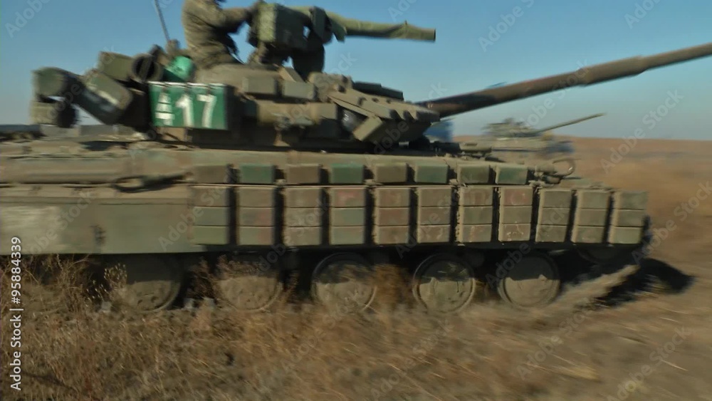 Tank on the battlefield. Military armored vehicles training Tank on the battlefield. Military armored vehicles training