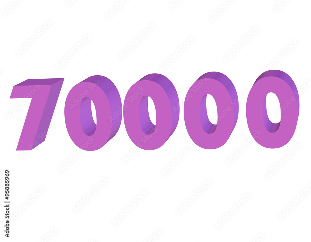 70000, yetmiş bin sayısı 70000, yetmiş bin sayısı