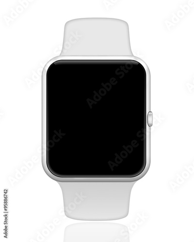 Smart watch with blank screen