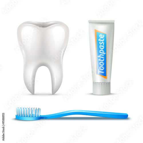 Tooth Brush And Paste
