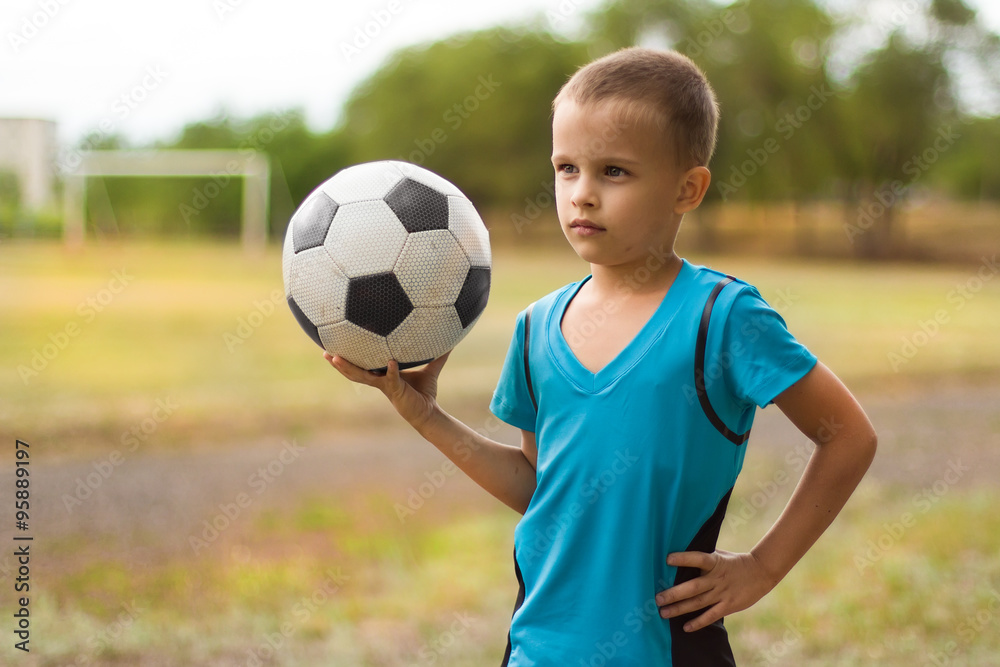 young footballer