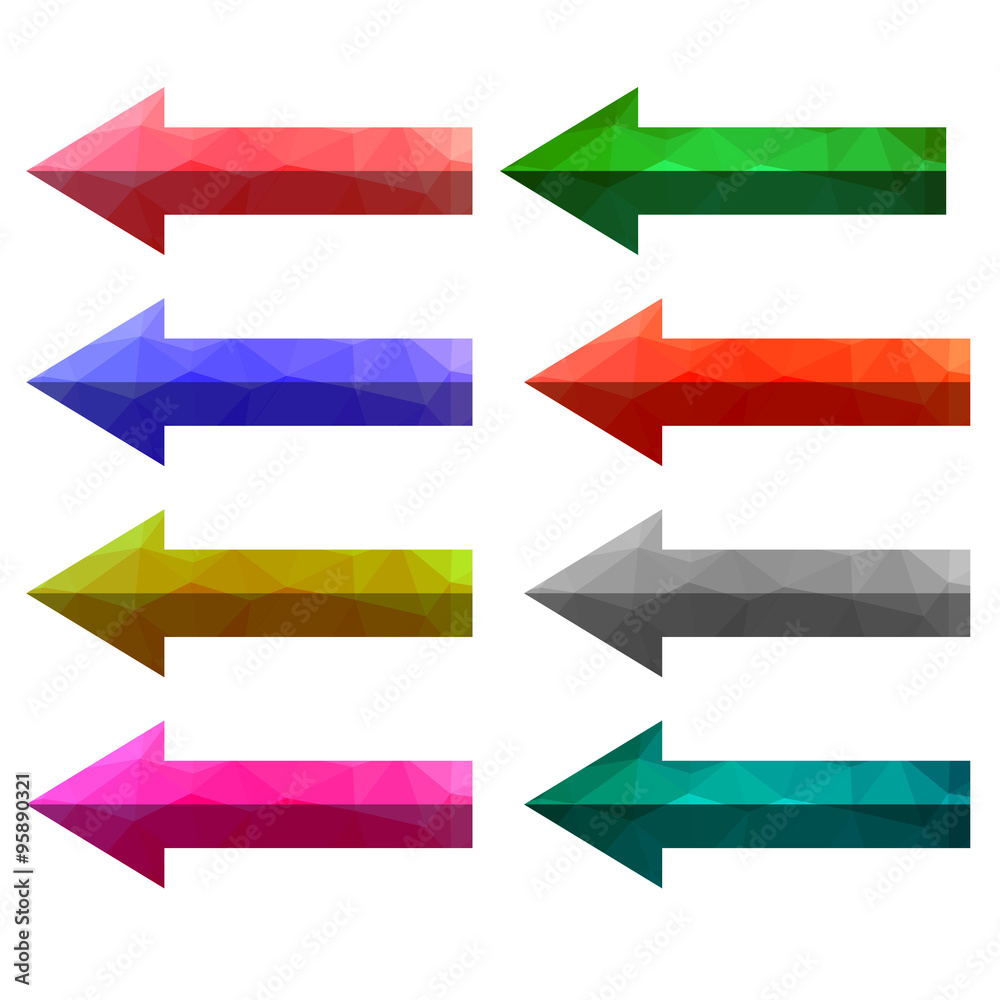Set of Colorful Arrows