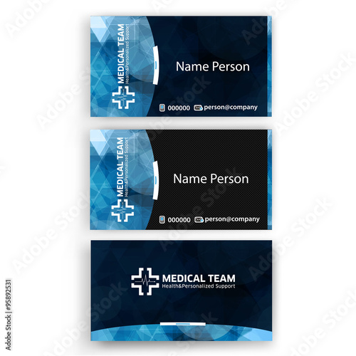 Medical card corporate identity