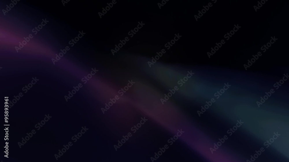 Aurora Borealis Animación Color en Movimiento