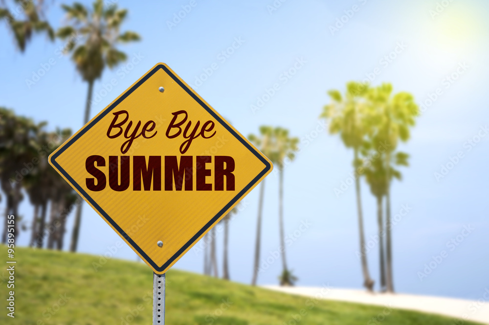Obraz premium Bye Bye Summer