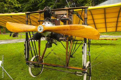 Canvas Print French Bleriot 1911 monoplane