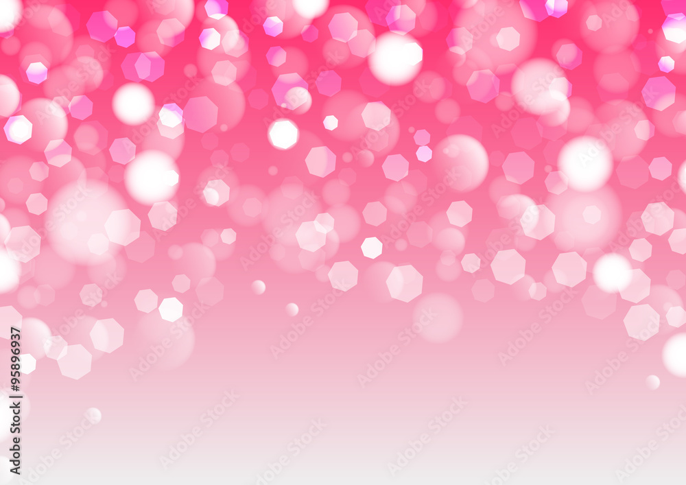 Abstract colored bokeh vector background