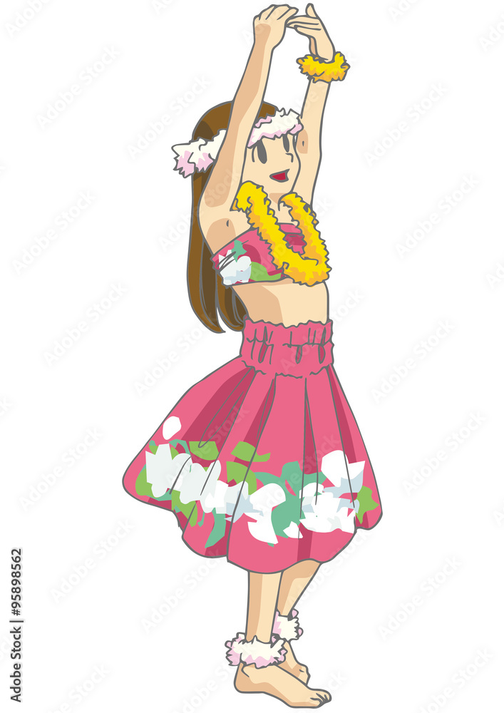 フラガール Stock イラスト Adobe Stock