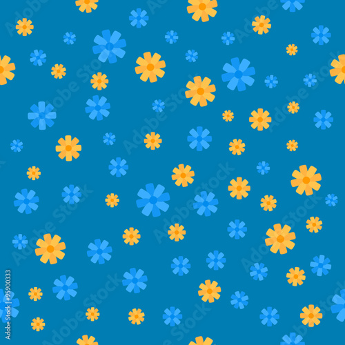 Seamless Pattern Flowers