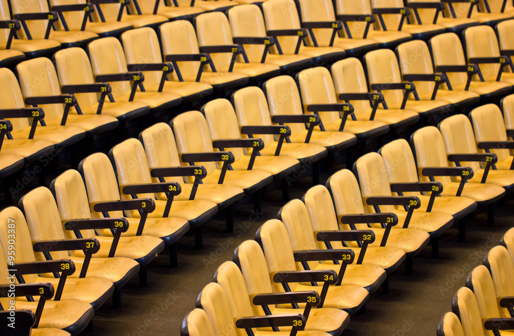Naklejka premium Empty Seminar Seat.
