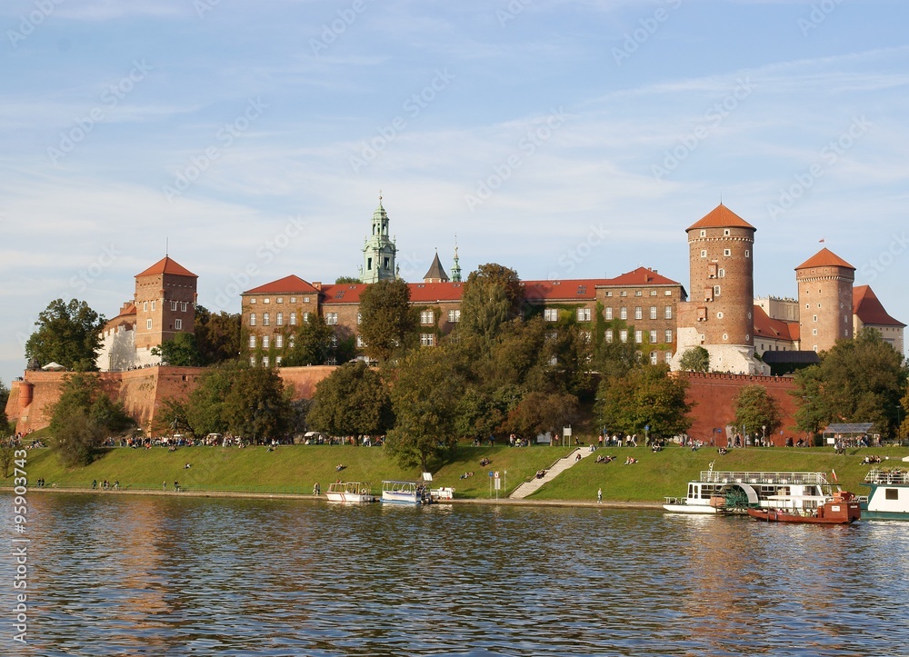 Fototapeta premium Wawel Castle in Krakow