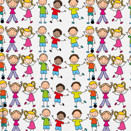 happy children design 