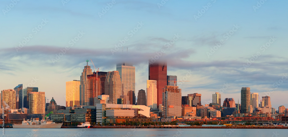 Naklejka premium Toronto sunrise