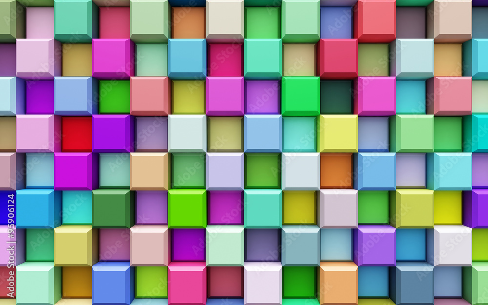 Fototapeta premium streszczenie kolorowe tło geometryczne