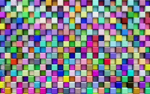 abstract colorful geometric background