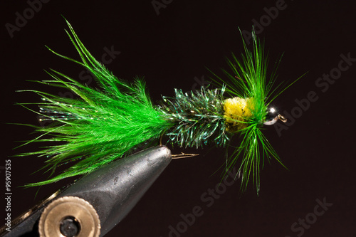 Green wooly bugger