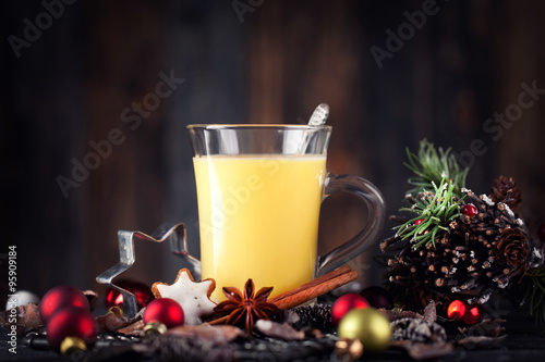 weihnachtlicher Eierpunsch photo