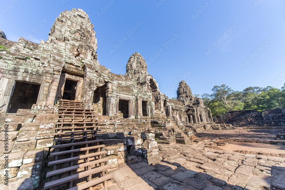 Entrance to upper terrace of Prasat Bayon  temple