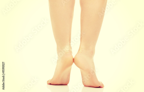 Fototapeta Naklejka Na Ścianę i Meble -  Healthy female feet.