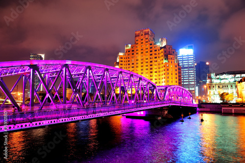 Photography Shanghai Waibaidu bridge