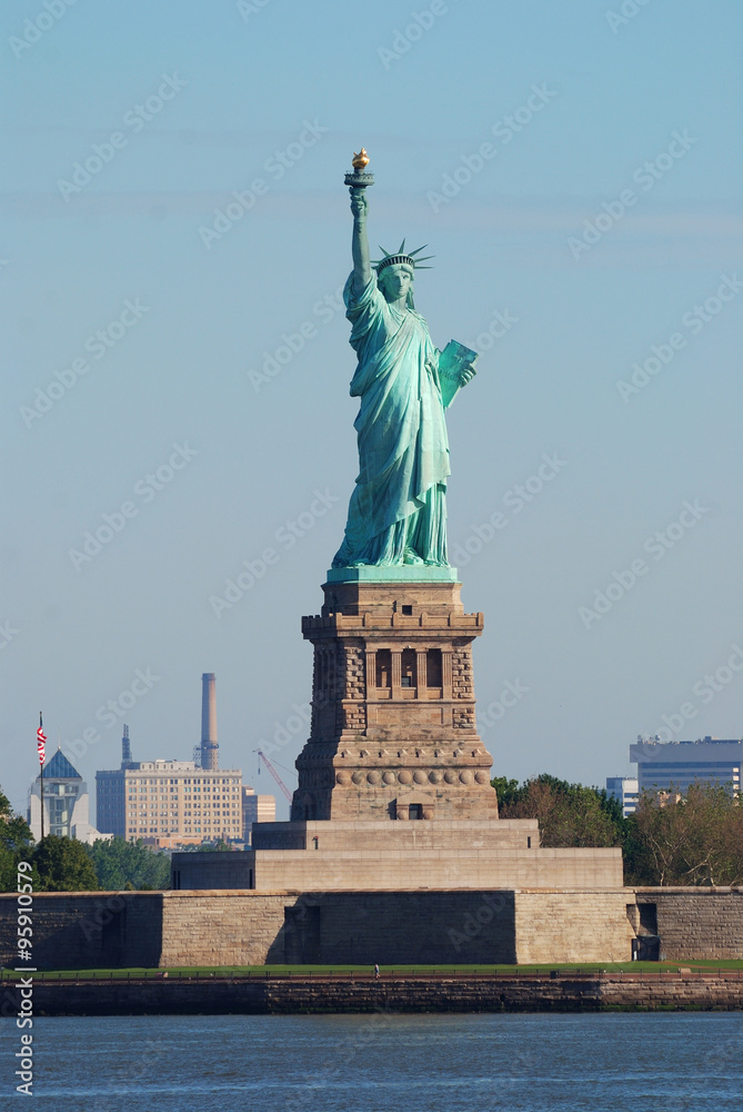 Statue of Liberty closeup, New York City