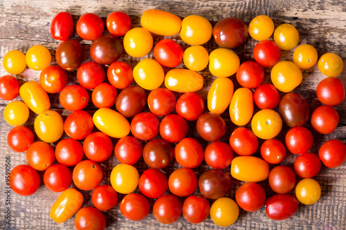 various cherry tomatoes