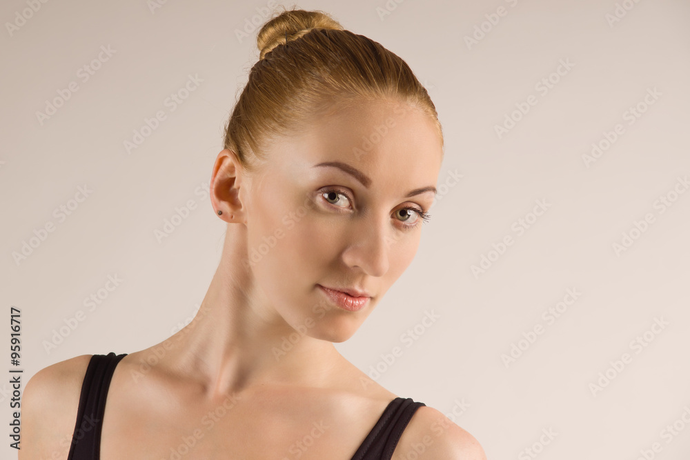 Young modern ballet dancer Young modern ballet dancer