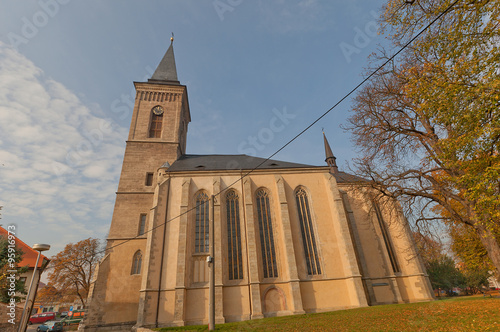 Church of Our Lady Na Nameti (1470) in Kutna Hora photo