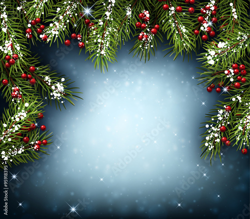 Winter background.