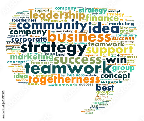 Business and strategy illustration concept