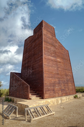 Tour Ziggourat du Delta de l'Ebre en Espagne