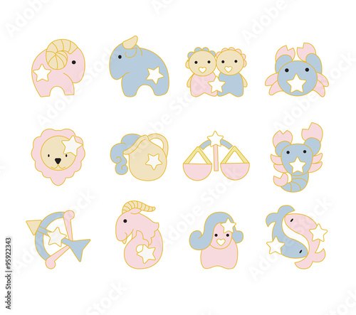 Cute zodiac design.