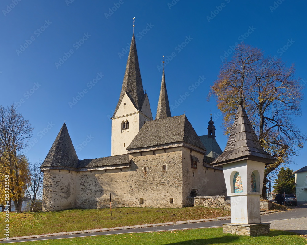 Wehrkirche Diex / Unterkänten / Österreich