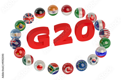 Summit G20 concept photo