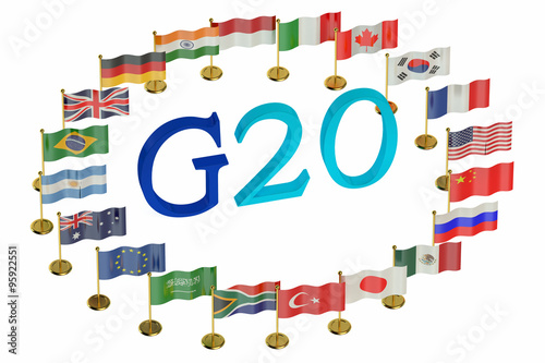 Summit G20 concept photo