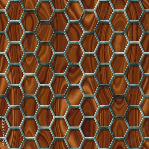 Abstract decorative grille - pattern