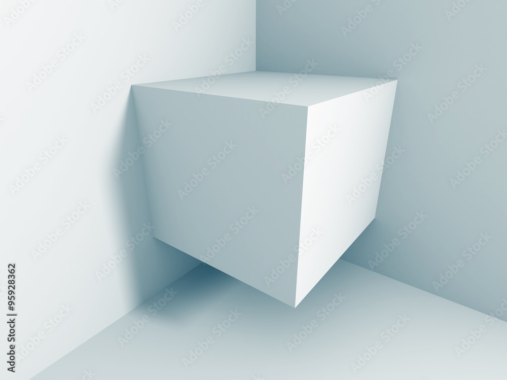 Abstract Cube Shape Architecture Background Abstract Cube Shape Architecture Background