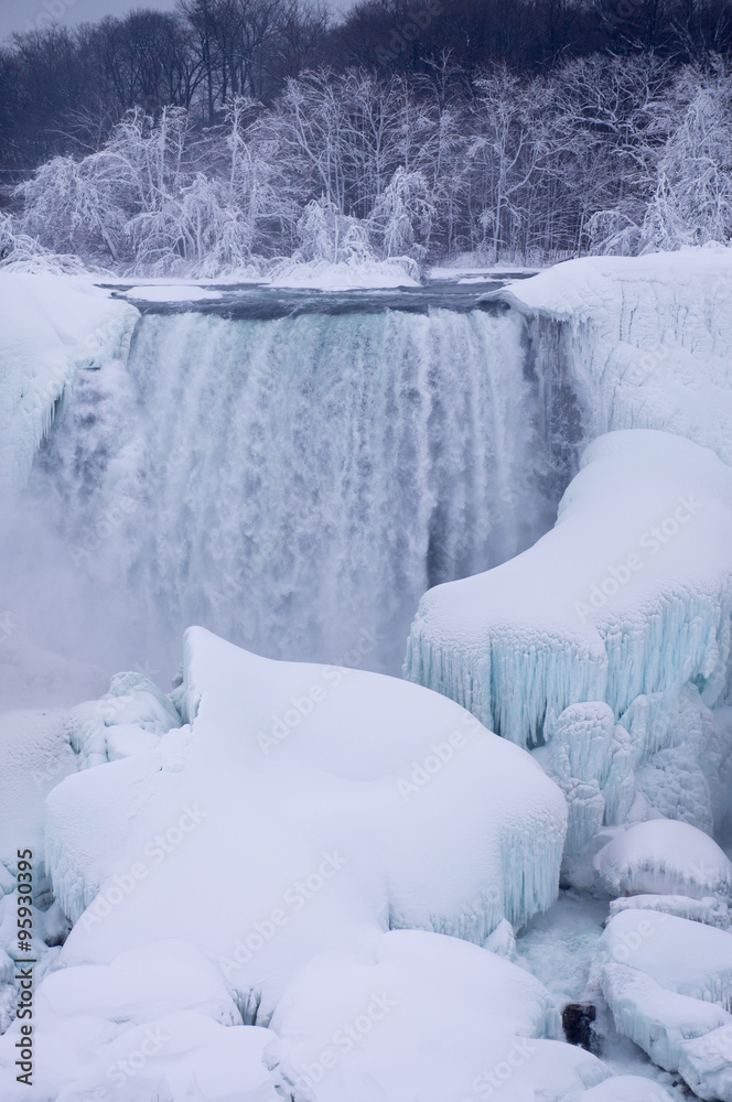 Niagara Falls in Winter -American Falls