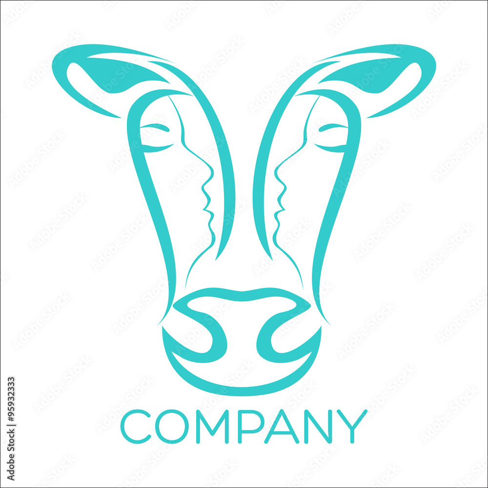 Obraz premium calf logo