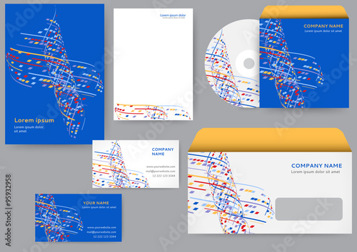 Abstract identity template