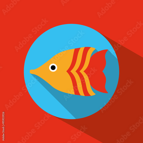 Fish figure design 