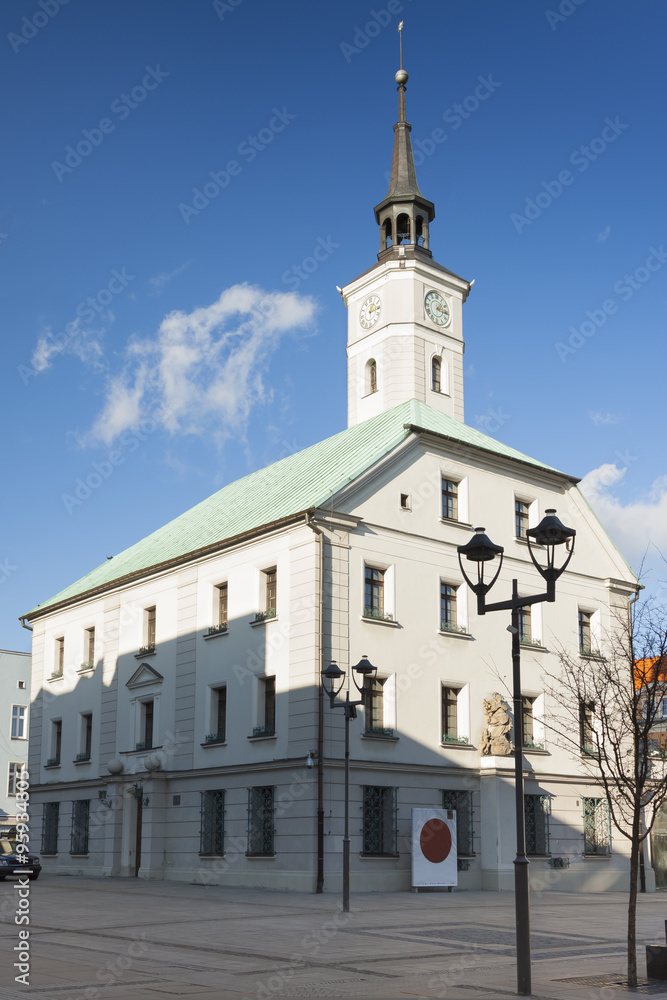 Poland, Upper Silesia, Gliwice, Town Hall