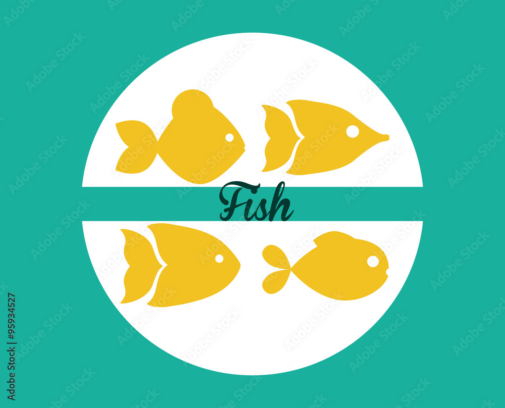 Fish figure design Fish figure design